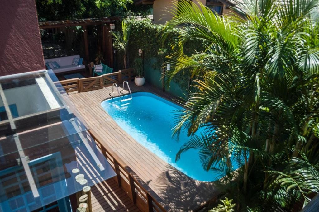 Piscina do Corais da Barra na Praia da Barra em Garopaba