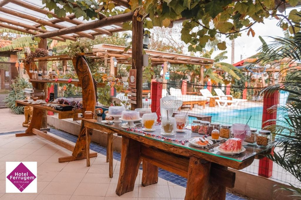 Quarto do Hotel Ferrugem Eco Village