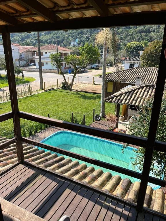 Piscina do Residencial Casa Amarela