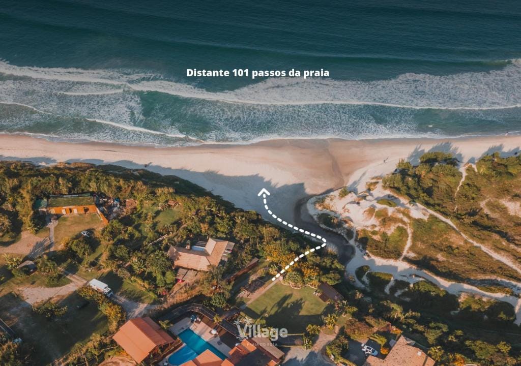 Estrutura do Village Praia do Rosa