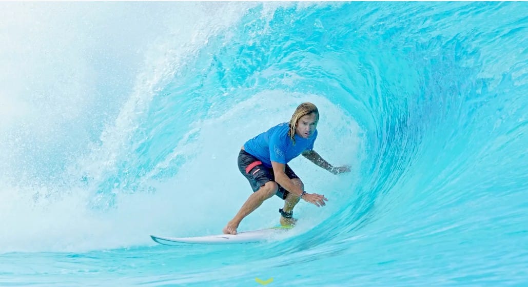 Piscina de ondas da Surfland Brasil