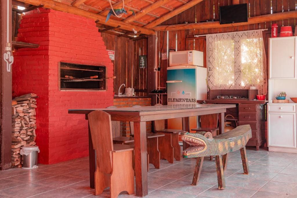 Quarto da Pousada Elementais do Rosa